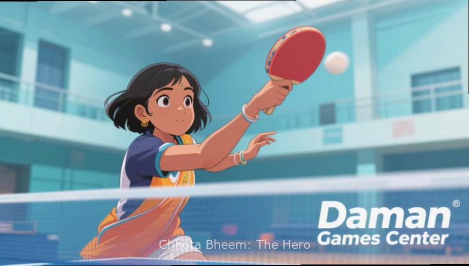 Chhota Bheem: The Hero Diwali event showing characters with diyas and fireworks